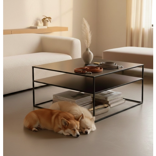 STOLIK KAWOWY CZARNY STK-153